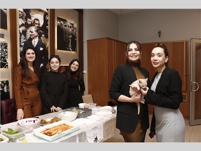 HAYVAN HAKLARI KOMİSYONUMUZ, PATİLİ DOSTLARIMIZIN YARARINA KERMES DÜZENLEDİ