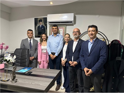 MESLEKTAŞIMIZIN OFİS AÇILIŞINA KATILDIK