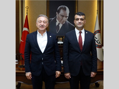 ÖNCEKİ DÖNEM MERSİN MİLLETVEKİLİ HACI ÖZKAN'DAN ZİYARET