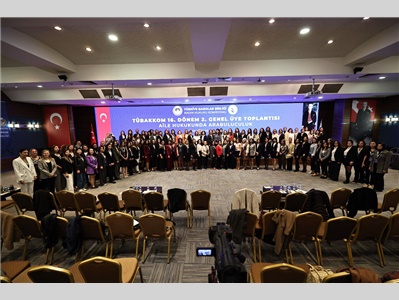 KADIN HAKLARI MERKEZİMİZ, TÜBAKKOM ÜYE TOPLANTISINA KATILDI