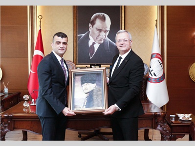 MTOSB YÖNETİM KURULU BAŞKANI SABRİ TEKLİ ' DEN ZİYARET