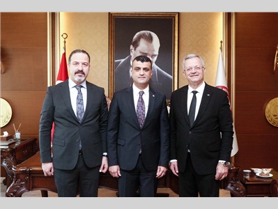 MTOSB YÖNETİM KURULU BAŞKANI SABRİ TEKLİ ' DEN ZİYARET