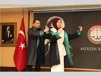 10 STAJYER AVUKATIMIZ CÜBBE GİYDİ