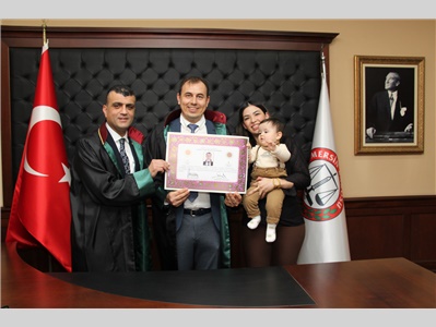 10 STAJYER AVUKATIMIZ CÜBBE GİYDİ