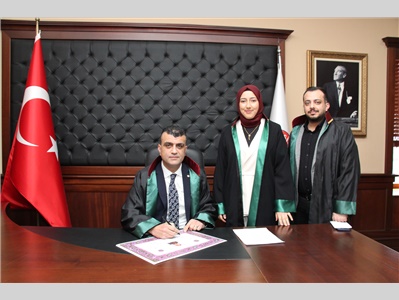 10 STAJYER AVUKATIMIZ CÜBBE GİYDİ