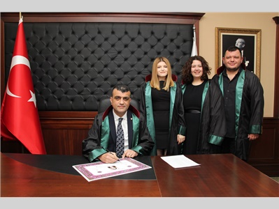 10 STAJYER AVUKATIMIZ CÜBBE GİYDİ