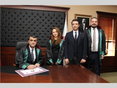 10 STAJYER AVUKATIMIZ CÜBBE GİYDİ