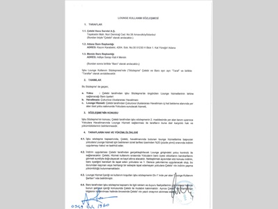 ÇELEBİ HAVA SERVİSİ A.Ş. İLE İNDİRİM PROTOKOLÜ İMZALANDI