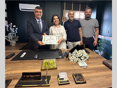 MESLEKTAŞIMIZIN OFİS AÇILIŞINA KATILDIK