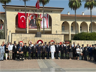 KKTC BARIŞ VE ÖZGÜRLÜK BAYRAMI KUTLAMA TÖRENİNE KATILDIK