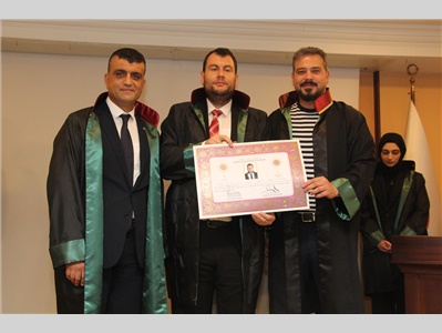 6 STAJYER AVUKATIMIZ CÜBBE GİYDİ