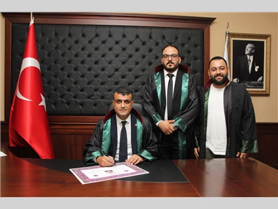 6 STAJYER AVUKATIMIZ CÜBBE GİYDİ