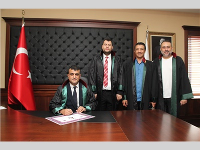 6 STAJYER AVUKATIMIZ CÜBBE GİYDİ
