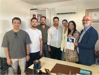 MESLEKTAŞIMIZIN OFİS AÇILIŞINA KATILDIK