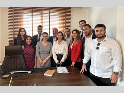 MESLEKTAŞIMIZIN OFİS AÇILIŞINA KATILDIK