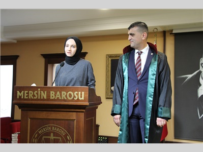11 STAJYER AVUKATIMIZ, AVUKATLIK RUHSATNAMESİNİ ALDI