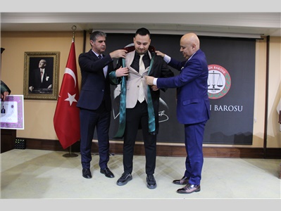 11 STAJYER AVUKATIMIZ, AVUKATLIK RUHSATNAMESİNİ ALDI