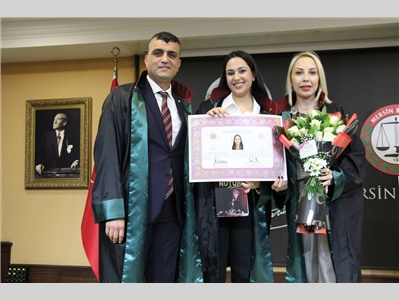 11 STAJYER AVUKATIMIZ, AVUKATLIK RUHSATNAMESİNİ ALDI