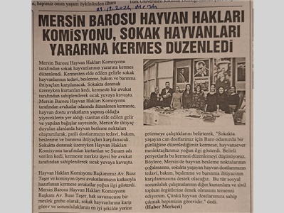 Sokak hayvanları yararına kermes düzenlendi