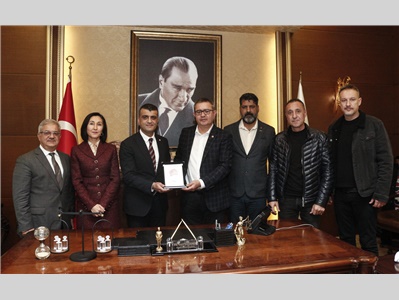 EĞİTİM İŞ SENDİKASI MERSİN ŞUBE YÖNETİMİNDEN ZİYARET