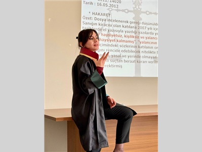 ÇAMATEM’DE TEDAVİ GÖREN ÇOCUKLARA SUÇ SAYILAN DAVRANIŞLAR ANLATILDI