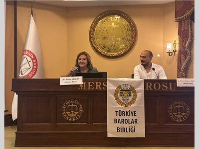 “ETKİLİ SAVUNMADA HİTABET VE BEDEN DİLİ” KONULU SEMİNER DÜZENLENDİ