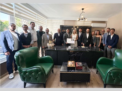 MESLEKTAŞIMIZIN OFİS AÇILIŞINA KATILDIK