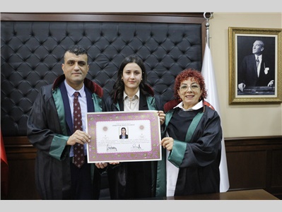25 STAJYER AVUKATIMIZ CÜBBE GİYDİ