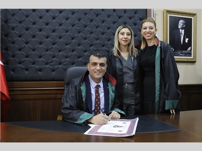 25 STAJYER AVUKATIMIZ CÜBBE GİYDİ