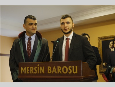 25 STAJYER AVUKATIMIZ CÜBBE GİYDİ