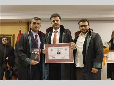 25 STAJYER AVUKATIMIZ CÜBBE GİYDİ