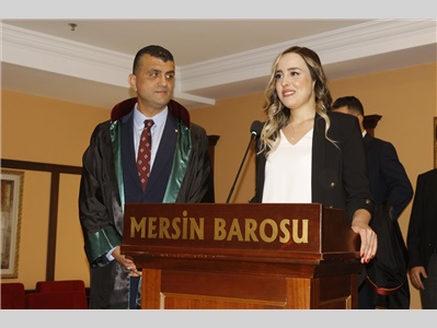 25 STAJYER AVUKATIMIZ CÜBBE GİYDİ