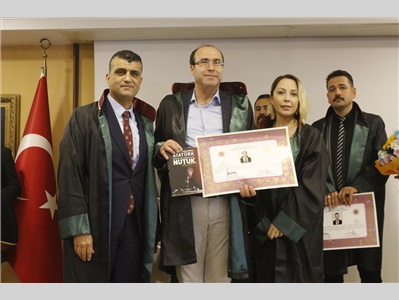 25 STAJYER AVUKATIMIZ CÜBBE GİYDİ