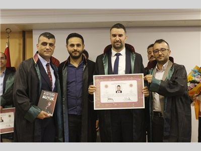 25 STAJYER AVUKATIMIZ CÜBBE GİYDİ