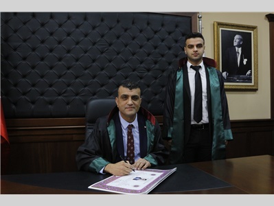 25 STAJYER AVUKATIMIZ CÜBBE GİYDİ
