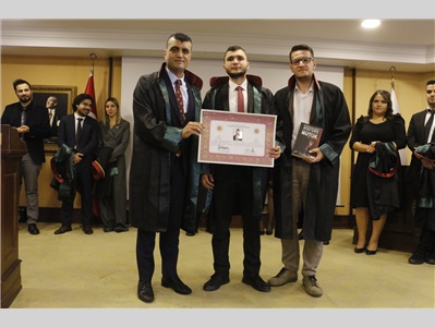 25 STAJYER AVUKATIMIZ CÜBBE GİYDİ