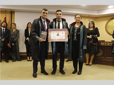 25 STAJYER AVUKATIMIZ CÜBBE GİYDİ