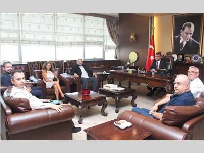 MTSO EMLAK VE DESTEK FAALİYETLERİ MESLEK KOMİTESİNDEN ZİYARET