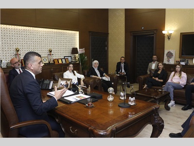 AK PARTİ MERSİN İL YÖNETİMİNDEN ZİYARET