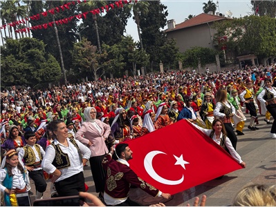 23 NİSAN ULUSAL EGEMENLİK VE ÇOCUK BAYRAMI’NI COŞKUYLA KUTLADIK