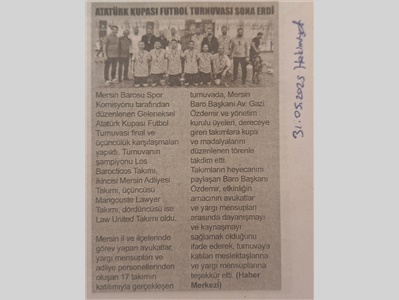 Atatürk Kupası Futbol Turnuvası'nda kupalar sahiplerini buldu