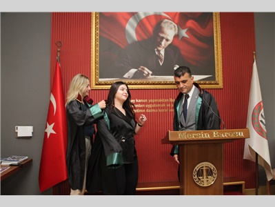 5 STAJYER AVUKATIMIZ, AVUKATLIK RUHSATNAMESİNİ ALDI