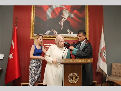 5 STAJYER AVUKATIMIZ, AVUKATLIK RUHSATNAMESİNİ ALDI