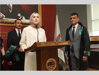 5 STAJYER AVUKATIMIZ, AVUKATLIK RUHSATNAMESİNİ ALDI