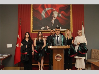 5 STAJYER AVUKATIMIZ, AVUKATLIK RUHSATNAMESİNİ ALDI