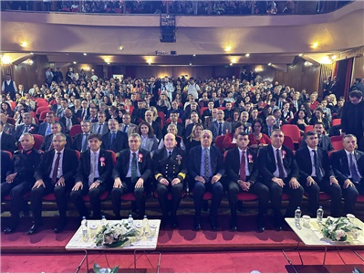 BARO BAŞKANIMIZ, 24 KASIM ÖĞRETMENLER GÜNÜ KUTLAMA PROGRAMINA KATILDI