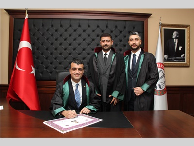 13 STAJYER AVUKATIMIZ, AVUKATLIK RUHSATNAMESİNİ ALDI