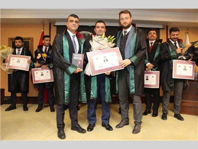 13 STAJYER AVUKATIMIZ, AVUKATLIK RUHSATNAMESİNİ ALDI