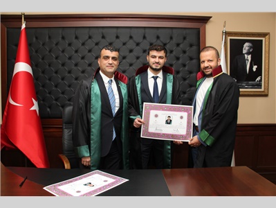 13 STAJYER AVUKATIMIZ, AVUKATLIK RUHSATNAMESİNİ ALDI