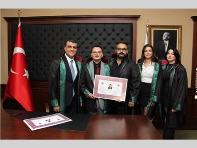 13 STAJYER AVUKATIMIZ, AVUKATLIK RUHSATNAMESİNİ ALDI